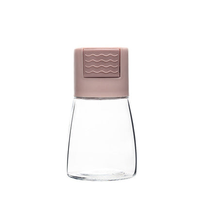 Frasco cónico de cristal para condimentos