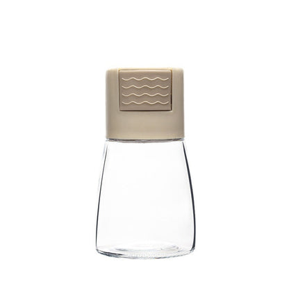 Frasco cónico de cristal para condimentos