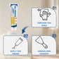 🔥Compre 2 y obtenga 1 gratis🔥 Kit eficiente para reparar paneles de yeso con rascador