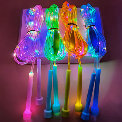 Cuerda de saltar con luz LED para niños