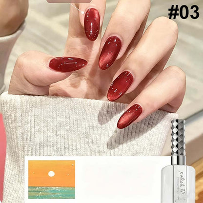 ✨💅 Gel para uñas Glittering Cat Eye