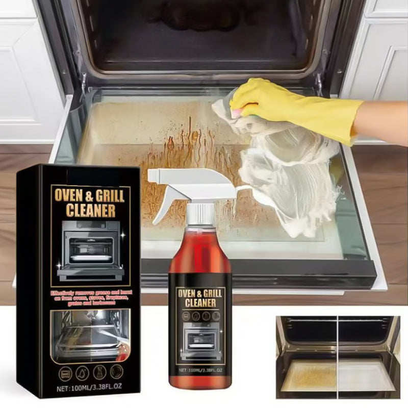 🔥🧼 Spray Limpiador Potente para Hornos y Parrillas Elimina grasa incrustada y residuos quemados • Limpieza profunda sin esfuerzo ✨🍖🔥