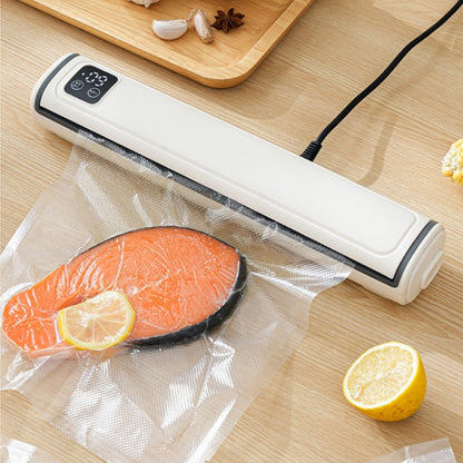 Selladora al Vacío para Alimentos 2 en 1 con Cortador Integrado