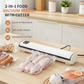Selladora al Vacío para Alimentos 2 en 1 con Cortador Integrado