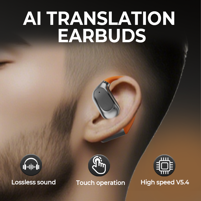 Auriculares Bluetooth con Traductor de IA