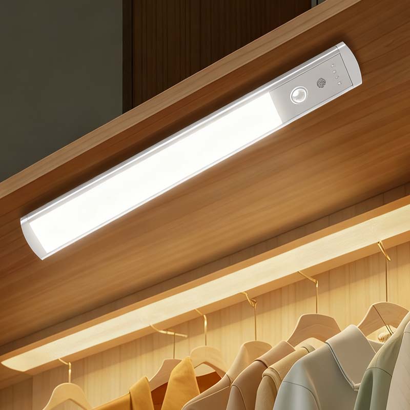 Barra de Luz LED Magnética con Sensor de Movimiento e Indicador de Batería