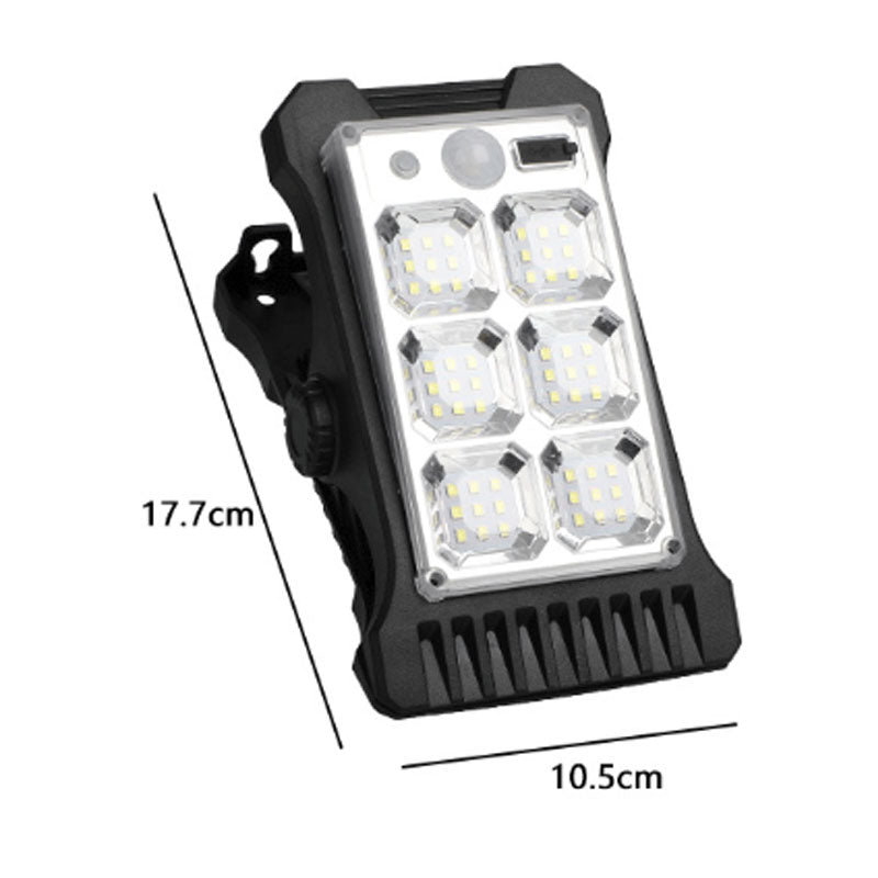 Lámparas Solares para Exterior con Clip y Sensor de Movimiento