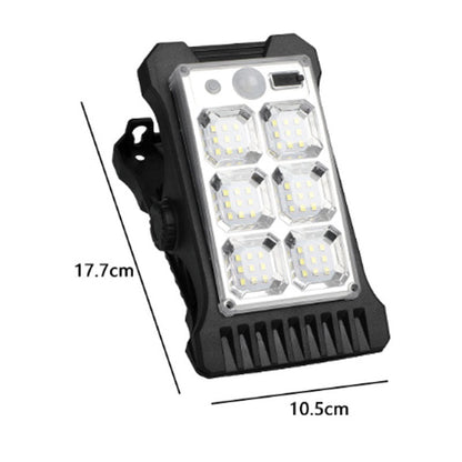Lámparas Solares para Exterior con Clip y Sensor de Movimiento