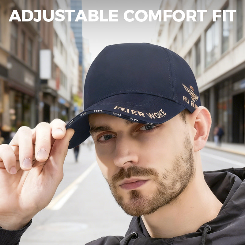 Gorra de béisbol ajustable y elegante con protección solar unisex