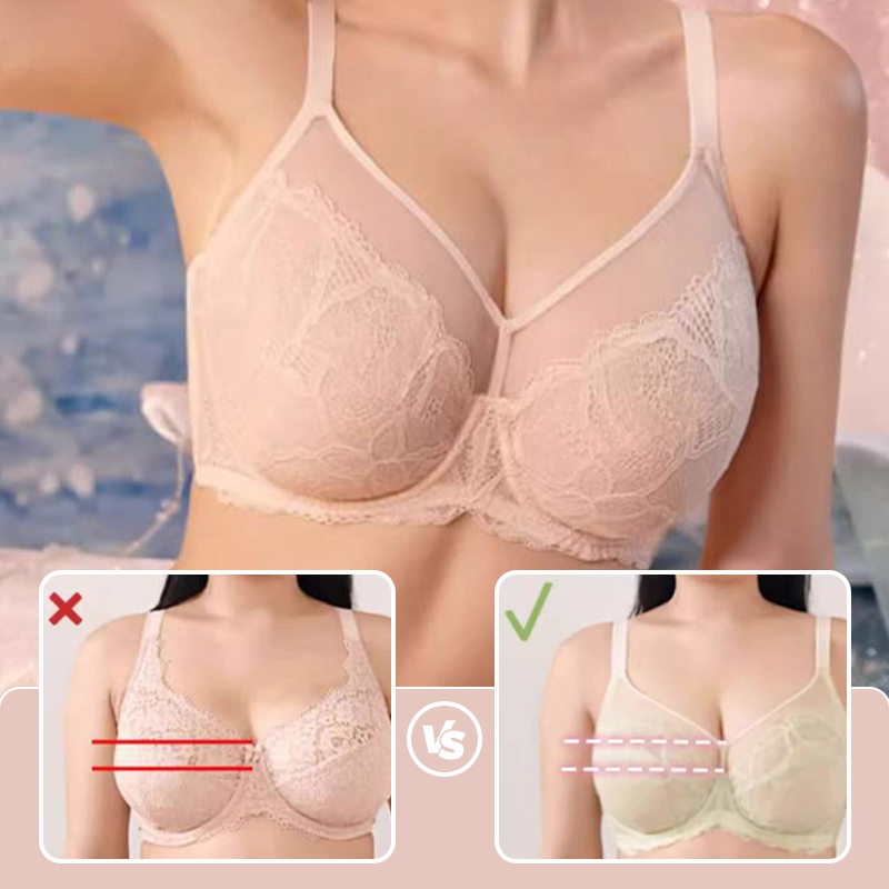 Bra de Cobertura Completa con Soporte Anti-Flacidez para Mujer