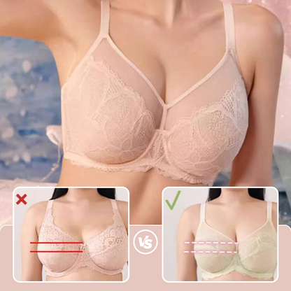 Bra de Cobertura Completa con Soporte Anti-Flacidez para Mujer