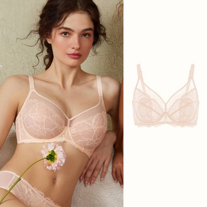 Bra de Cobertura Completa con Soporte Anti-Flacidez para Mujer