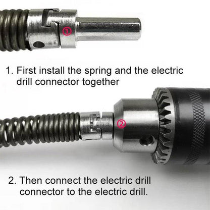 Juego de accesorios de alta calidad para desatascador eléctrico de tuberías