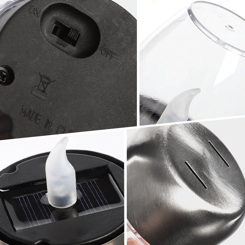 🕯️ ¡COMPRA 2 Y LLÉVATE 1 GRATIS! ☀️ Paquete de 6 lámparas de mesa LED solares – Sin llama y resistentes al agua, encendido/apagado automático con sensor de anochecer para jardín y fiestas