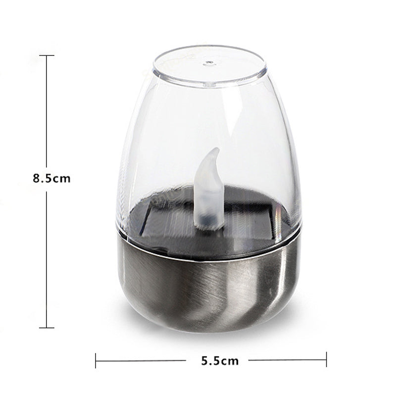 🕯️ ¡COMPRA 2 Y LLÉVATE 1 GRATIS! ☀️ Paquete de 6 lámparas de mesa LED solares – Sin llama y resistentes al agua, encendido/apagado automático con sensor de anochecer para jardín y fiestas