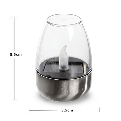 🕯️ ¡COMPRA 2 Y LLÉVATE 1 GRATIS! ☀️ Paquete de 6 lámparas de mesa LED solares – Sin llama y resistentes al agua, encendido/apagado automático con sensor de anochecer para jardín y fiestas