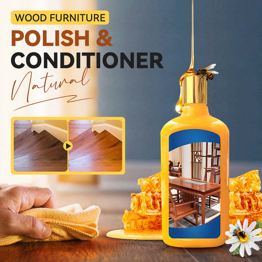 Lustrador y Acondicionador Natural para Muebles de Madera