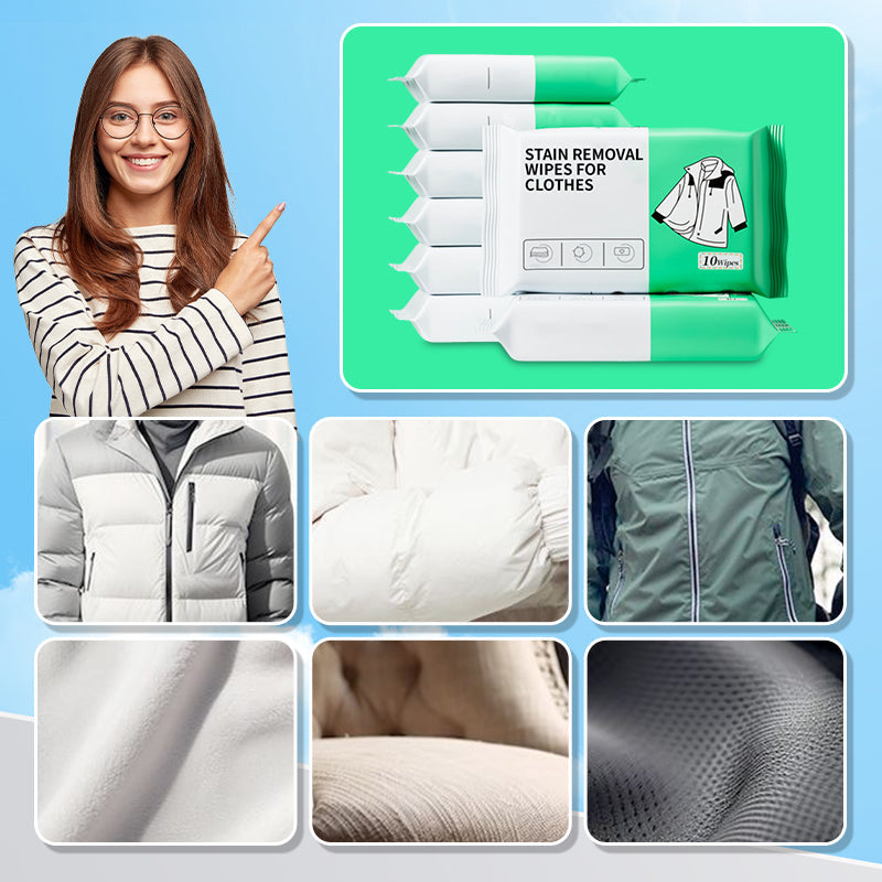 Toallitas Quitamanchas para Ropa