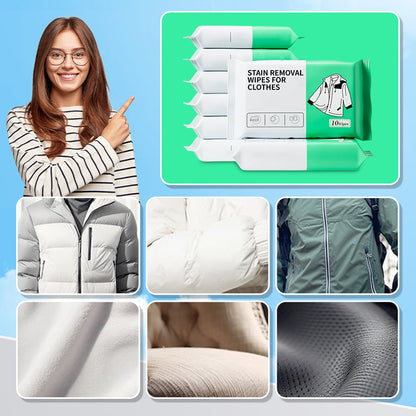 Toallitas Quitamanchas para Ropa