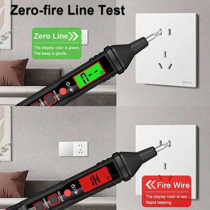 Lápiz Probador de Voltaje Digital con Pantalla LCD