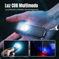 Mini Linterna de Llavero con Base Magnética