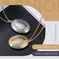 Collar Guardapelo Vintage con Relieve para Foto