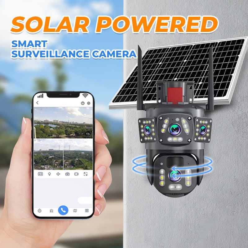 Cámara de Seguridad Solar Inteligente