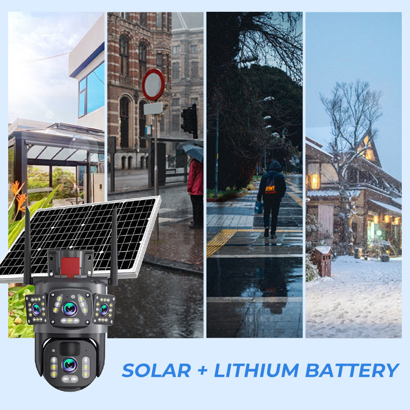 Cámara de Seguridad Solar Inteligente