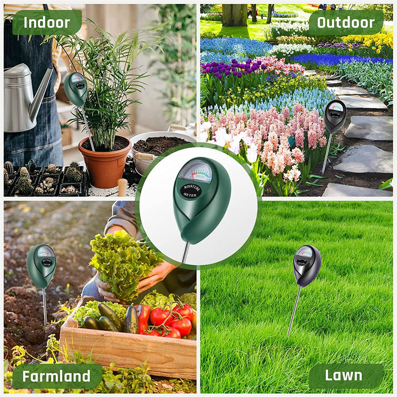 Professionele Bodemvochtigheidsmeter voor Binnen- en Buitenplanten