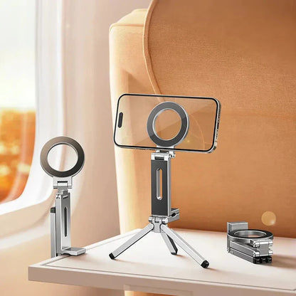 Soporte de viaje plegable y portátil de aleación de aluminio