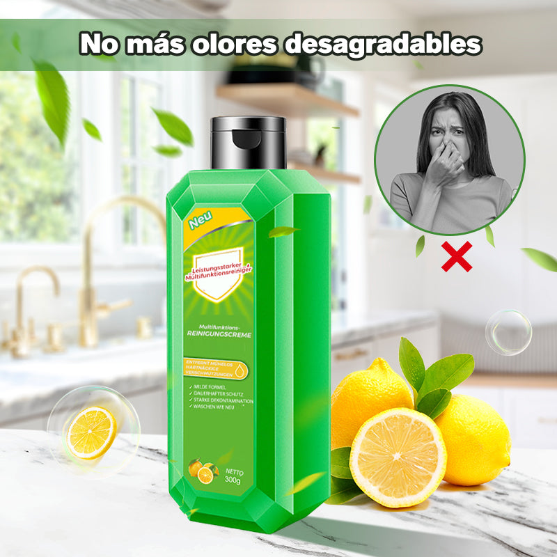 🔥【1° Más Vendido】🔥😫 Grasa persistente/químicos agresivos/uso limitado? Limpiador multiusos suave-potente, solo 80 unidades⚡️