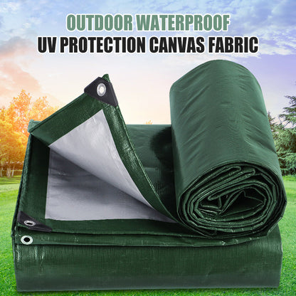 🔥 Tela Lona Impermeable Doble Recubrimiento 🌧️🌞 ¡Protege tus pertenencias de la lluvia y el sol! 💪✨
