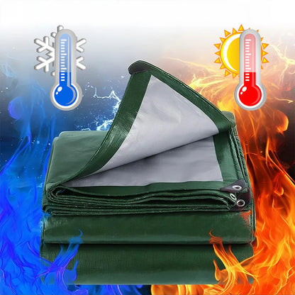🔥 Tela Lona Impermeable Doble Recubrimiento 🌧️🌞 ¡Protege tus pertenencias de la lluvia y el sol! 💪✨