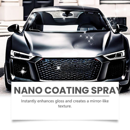 🚗 ¡COMPRA 2 LLEVA 3! ✨ Spray Abrillantador para Coches + Toalla - Efecto Brillante en 5 Minutos sin Rayar, Protección Duradera contra el Polvo ☀️🧼