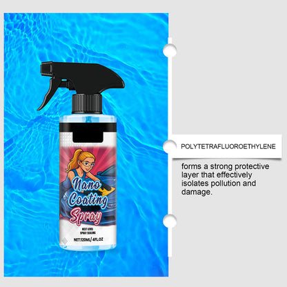 🚗 ¡COMPRA 2 LLEVA 3! ✨ Spray Abrillantador para Coches + Toalla - Efecto Brillante en 5 Minutos sin Rayar, Protección Duradera contra el Polvo ☀️🧼