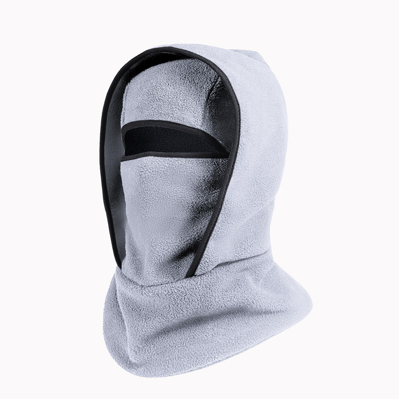 Mascarilla con cuello y gorro cálido para exteriores, unisex, 3 en 1