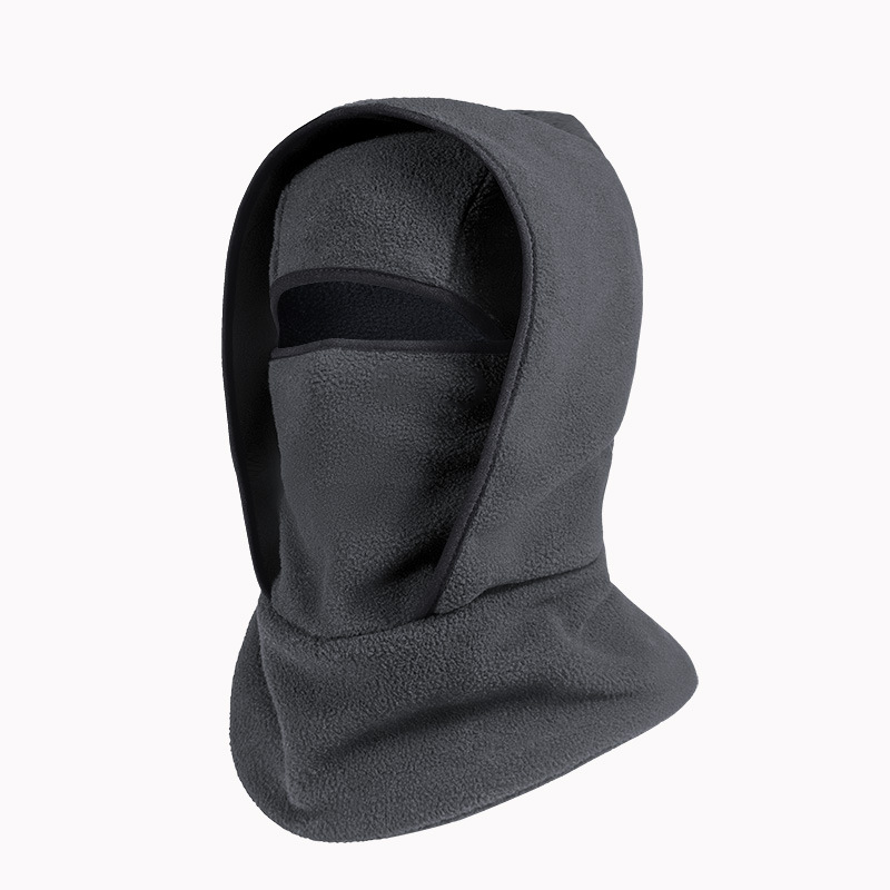 Mascarilla con cuello y gorro cálido para exteriores, unisex, 3 en 1
