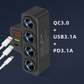 🔥 ¡60% DE DESCUENTO! 🚗⚡Adaptador para Encendedor de Cigarrillos 7 en 1 – más puertos, más potencia y máxima comodidad 🔌✨