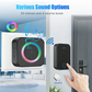 Long-Range Wireless Doorbell with LED Flash