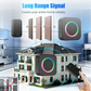 Long-Range Wireless Doorbell with LED Flash
