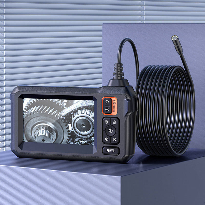 Cámara Endoscópica HD de 4.3“ Impermeable con Luz