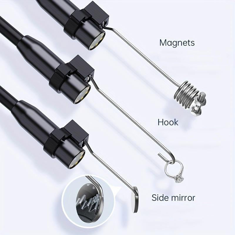Cámara Endoscópica HD de 4.3“ Impermeable con Luz