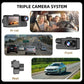 Cámara para Auto de 3 Canales 1080P con WiFi