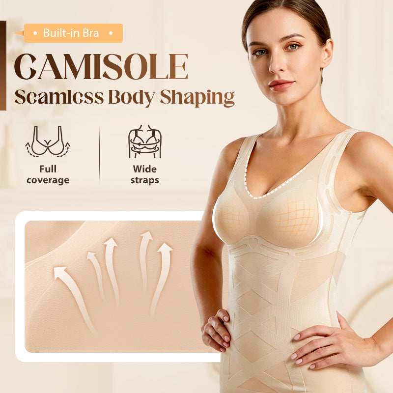 Camisola moldeadora sin costuras con sujetador incorporado