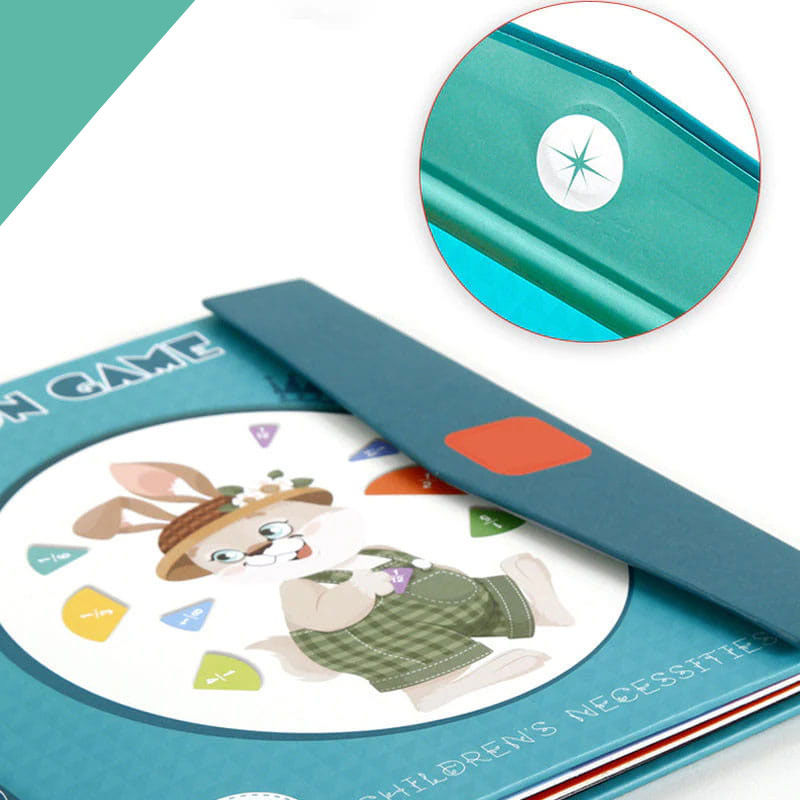 Tablero de Aprendizaje de Fracciones Magnético para Niños