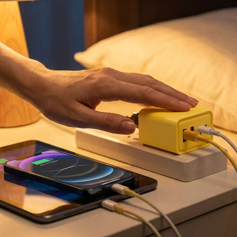 Cubo de carga rápida 120W con 4 puertos