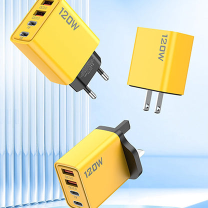Cubo de carga rápida 120W con 4 puertos