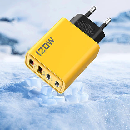 Cubo de carga rápida 120W con 4 puertos