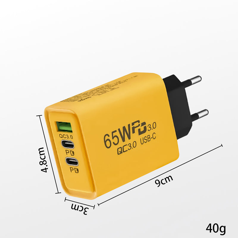 Cubo de carga rápida 120W con 4 puertos