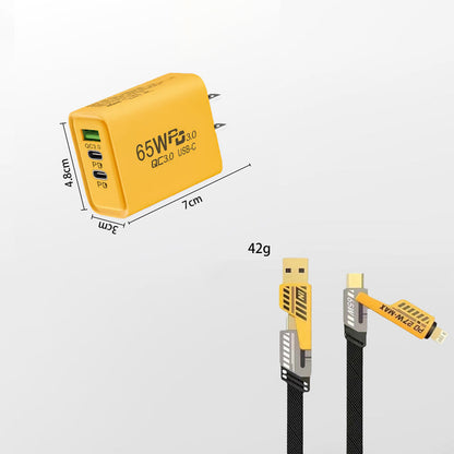 Cubo de carga rápida 120W con 4 puertos